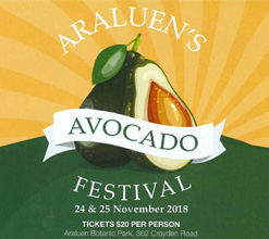 Araluen's Avocado Festival